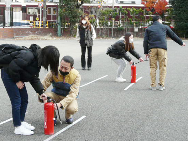 防災避難訓練