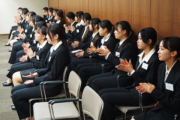 インターンシップ報告会の様子