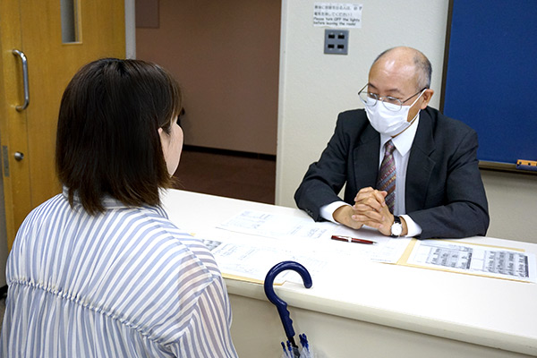 2025年度 初年次生対象の教育懇談会の様子