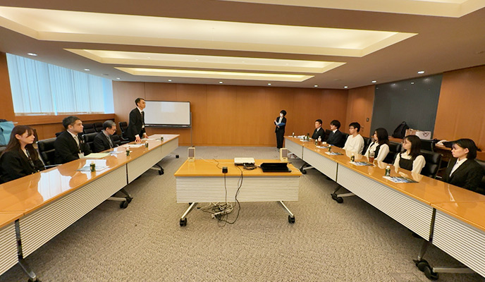 吹田市×大阪学院大学 官学連携PBLの様子