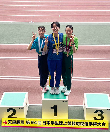 山下彩菜選手