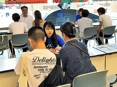 先輩学生の個別相談