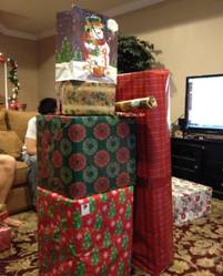 Tomoki Christmas presents