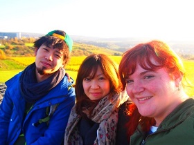 Takuma with friends