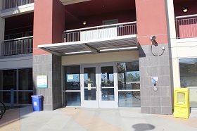 Dorm entrance