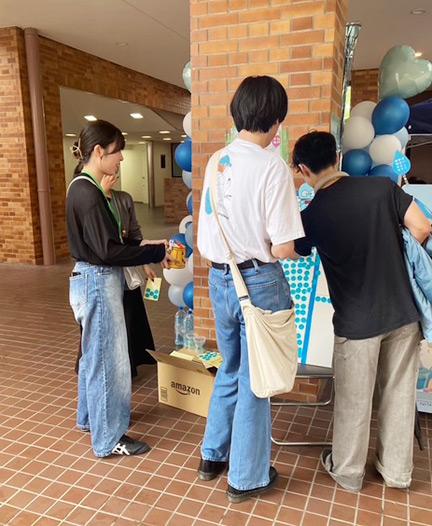 岸辺祭の出展時の様子
